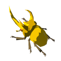 Energetic Rhino Beetle